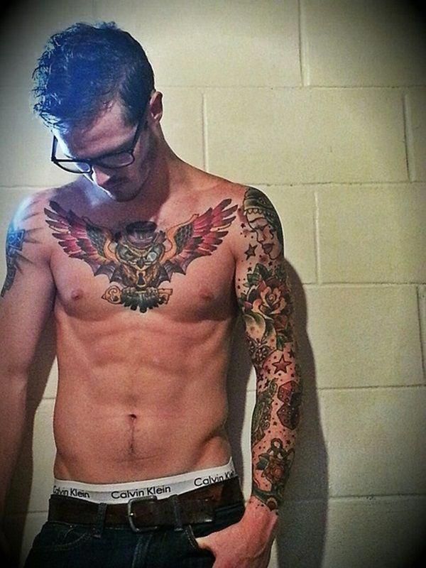 Chest Tattoo Pieces Ideas Pictures (171)