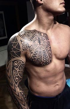 Chest Tattoo Pieces Ideas Pictures (174)