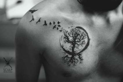 Chest Tattoo Pieces Ideas Pictures (176)
