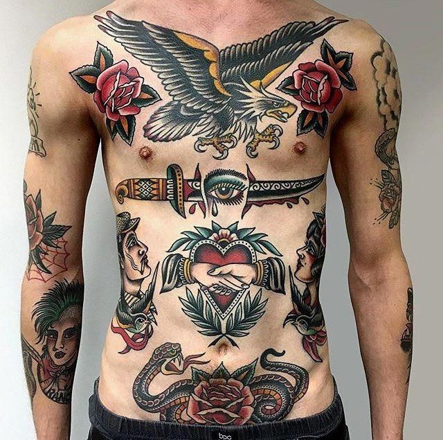 Chest Tattoo Pieces Ideas Pictures (2)