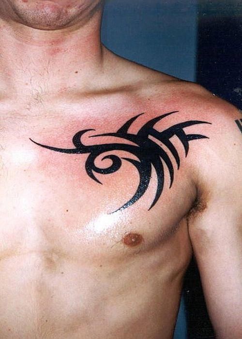 Chest Tattoo Pieces Ideas Pictures (213)