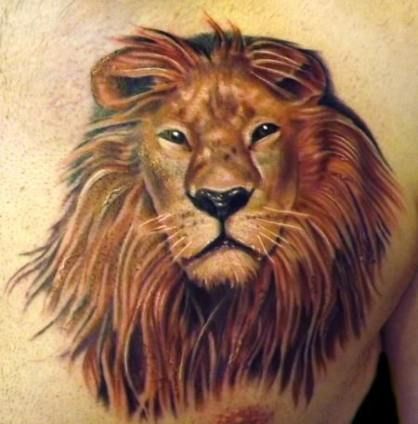 Chest Tattoo Pieces Ideas Pictures (219)