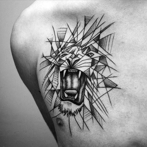 Chest Tattoo Pieces Ideas Pictures (22)