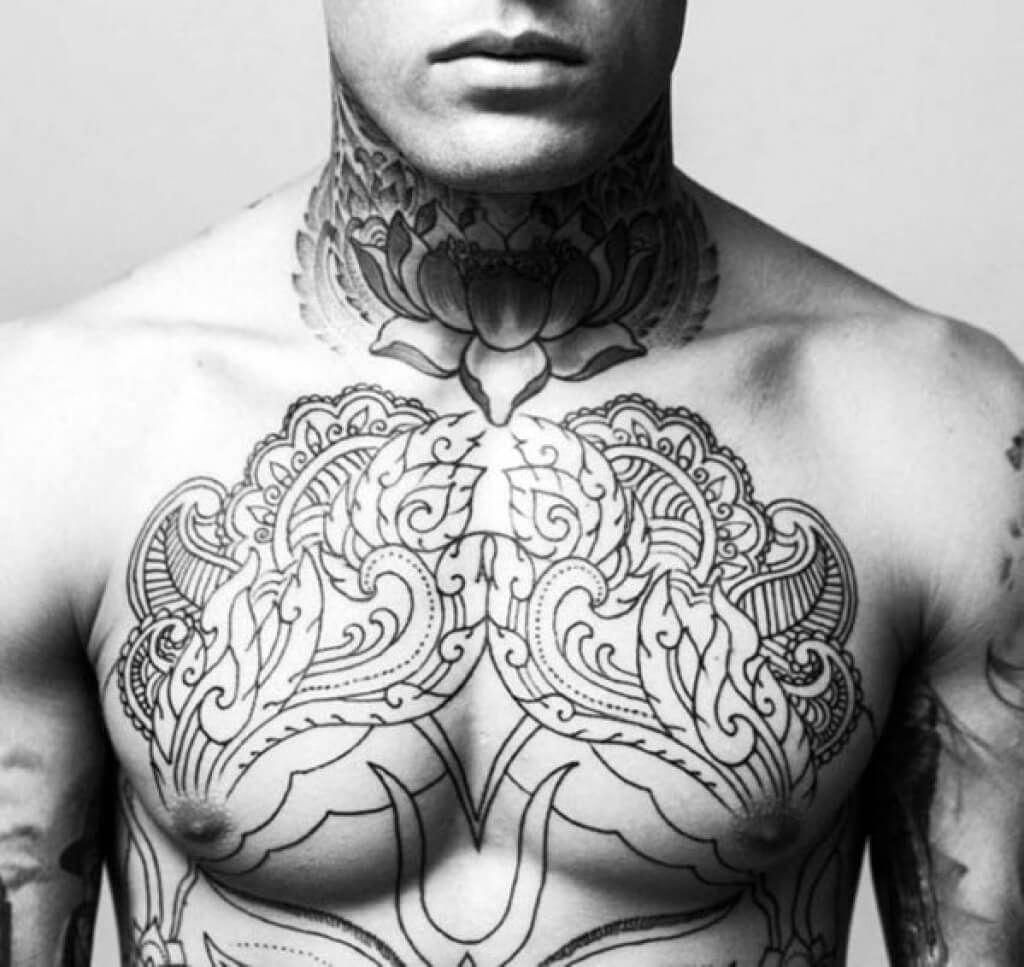 Chest Tattoo Pieces Ideas Pictures (226)