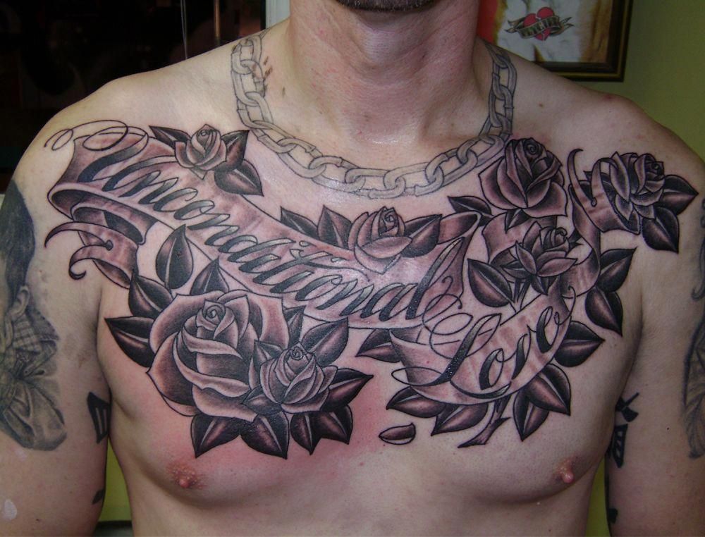 Chest Tattoo Pieces Ideas Pictures (231)