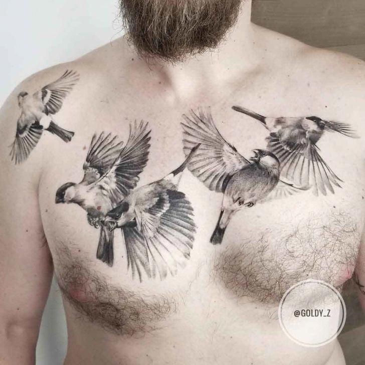 Chest Tattoo Pieces Ideas Pictures (239)