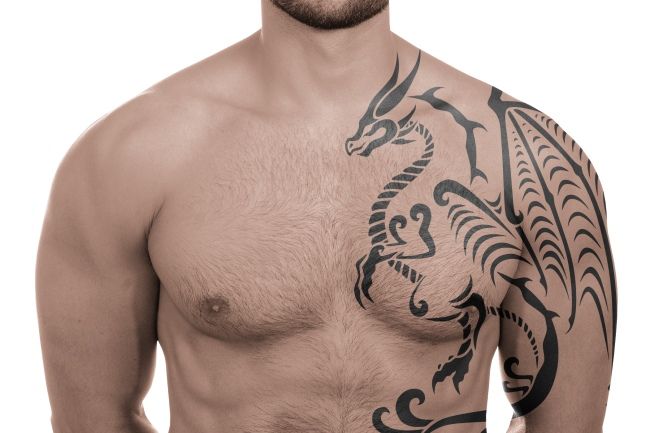 Chest Tattoo Pieces Ideas Pictures (24)