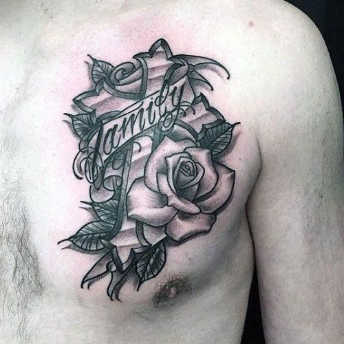 Chest Tattoo Pieces Ideas Pictures (29)