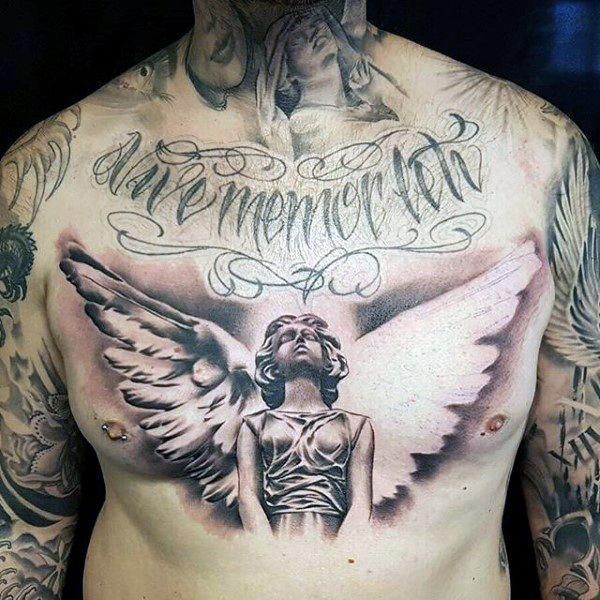 Chest Tattoo Pieces Ideas Pictures (30)