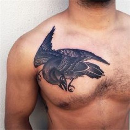 Chest Tattoo Pieces Ideas Pictures (36)