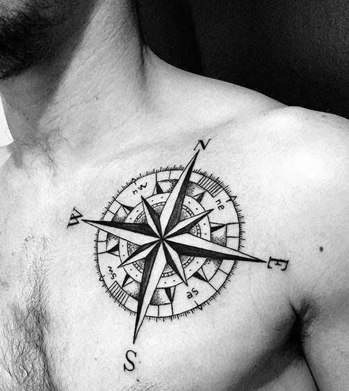 Chest Tattoo Pieces Ideas Pictures (50)