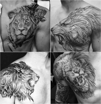 Chest Tattoo Pieces Ideas Pictures (54)
