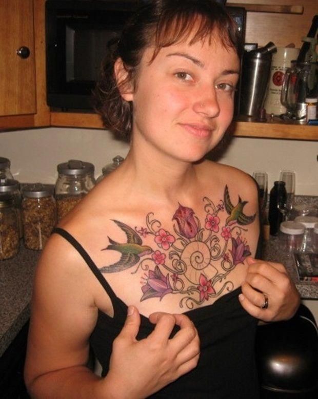 Chest Tattoo Pieces Ideas Pictures (58)