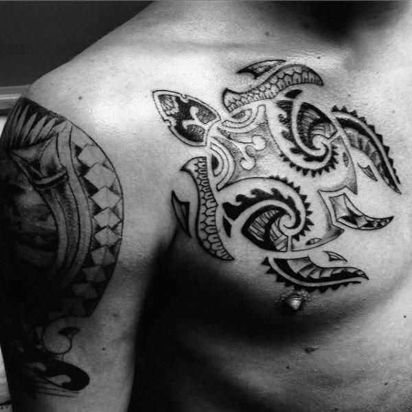 Chest Tattoo Pieces Ideas Pictures (59)