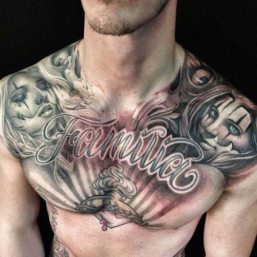 Chest Tattoo Pieces Ideas Pictures (62)