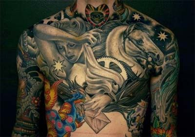 Chest Tattoo Pieces Ideas Pictures (73)