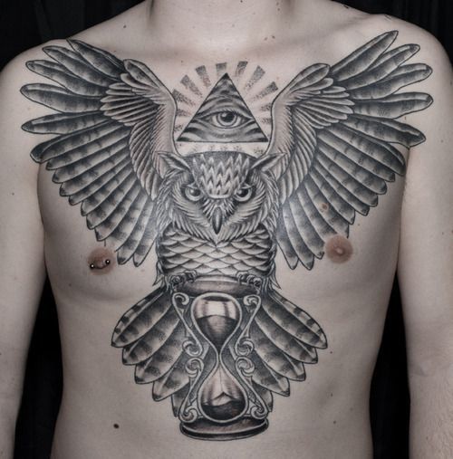 Chest Tattoo Pieces Ideas Pictures (79)