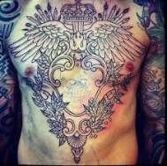 Chest Tattoo Pieces Ideas Pictures (80)