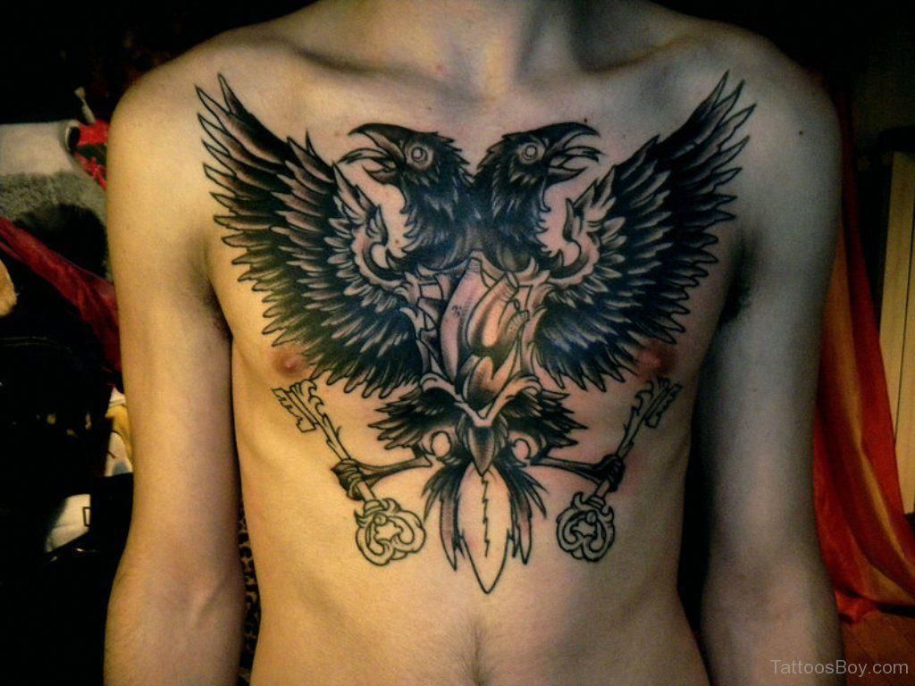 Chest Tattoo Pieces Ideas Pictures (86)