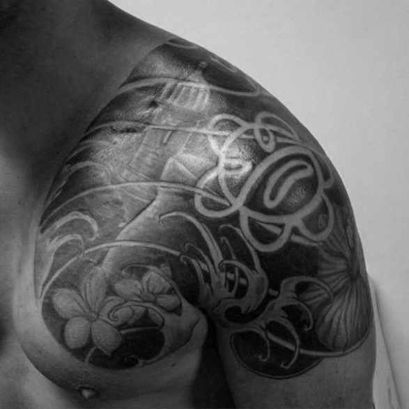 Chest Tattoo Pieces Ideas Pictures (87)