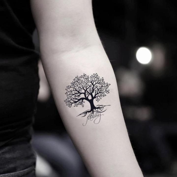 Family Tree Tattoo With Names (132)