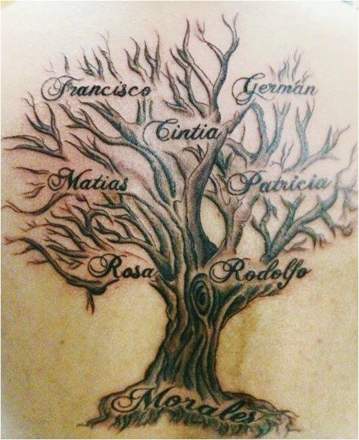 Family Tree Tattoo With Names (136)
