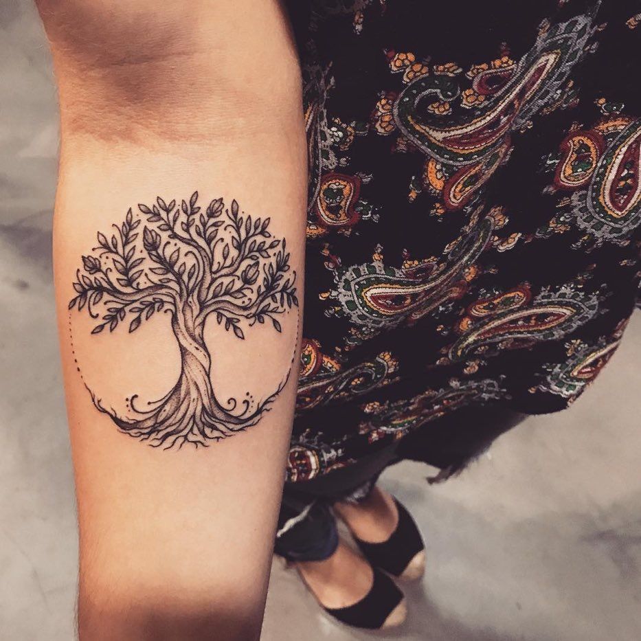 Family Tree Tattoo With Names (62)