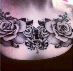 Female Chest Tattoo Pictures Ideas (120)