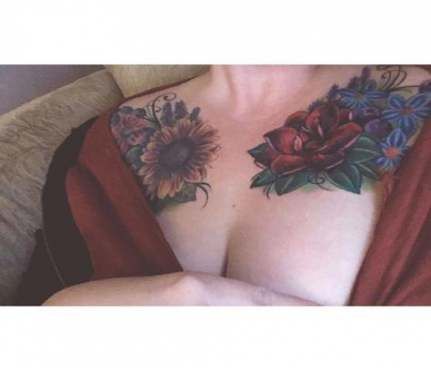 Female Chest Tattoo Pictures Ideas (19)