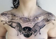 Female Chest Tattoo Pictures Ideas (20)