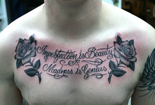 Female Chest Tattoo Pictures Ideas (205)
