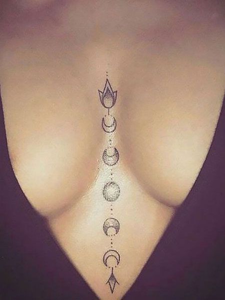 Female Chest Tattoo Pictures Ideas (63)