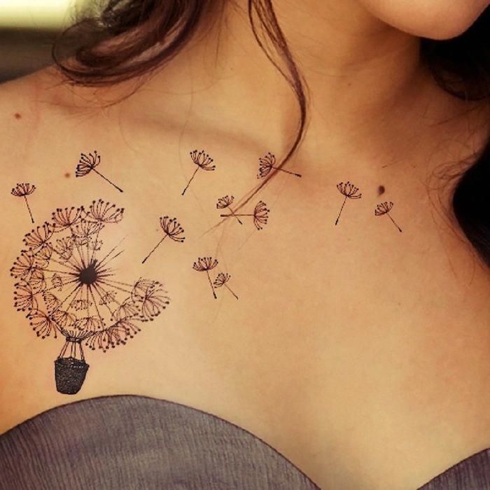 Female Chest Tattoo Pictures Ideas (77)