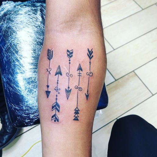 Significado De Tatuajes De Flechas Con Triangulos (129)