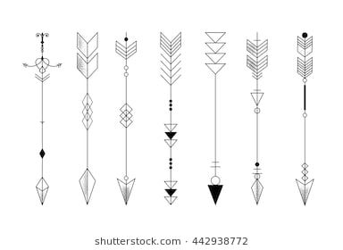 Significado De Tatuajes De Flechas Con Triangulos (164)