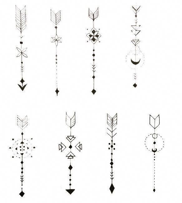 Significado De Tatuajes De Flechas Con Triangulos (18)