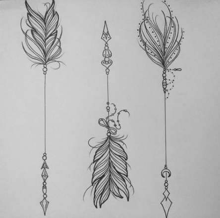 Significado De Tatuajes De Flechas Con Triangulos (182)