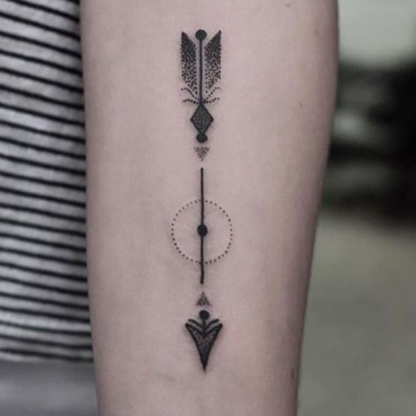 Significado De Tatuajes De Flechas Con Triangulos (56)