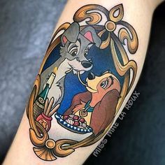 Simple Small Beauty And The Beast Tattoo Designs Ideas (110)