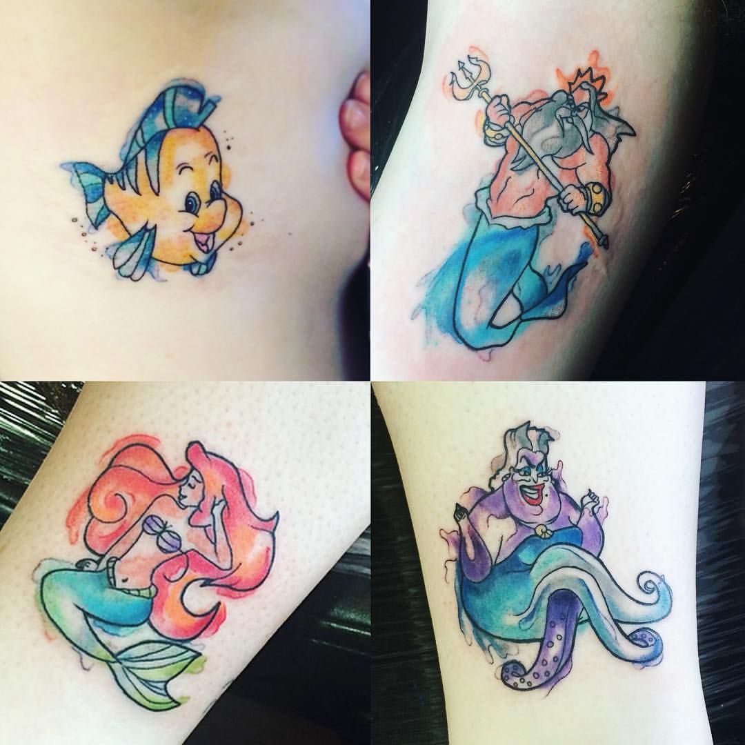Simple Small Beauty And The Beast Tattoo Designs Ideas (29)