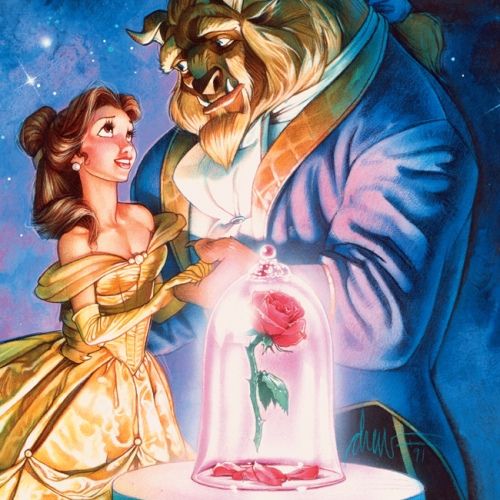 Simple Small Beauty And The Beast Tattoo Designs Ideas (51)