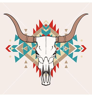 Small Simple Bull Tattoo Designs (147)