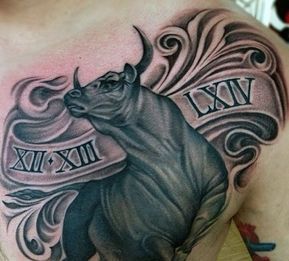 Discover 99+ about charging bull tattoo super hot .vn