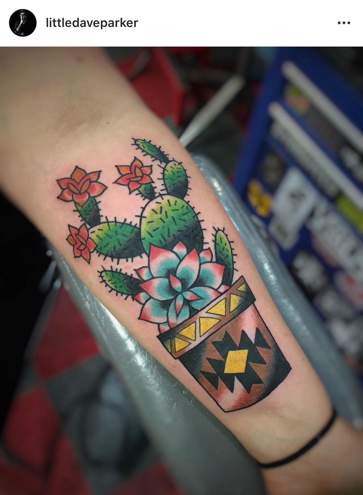 Small Simple Cactus Tattoo Designs (137)