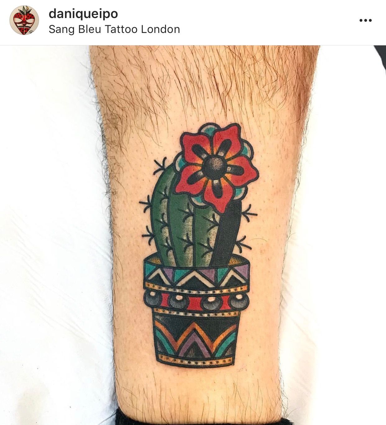 Small Simple Cactus Tattoo Designs (144)