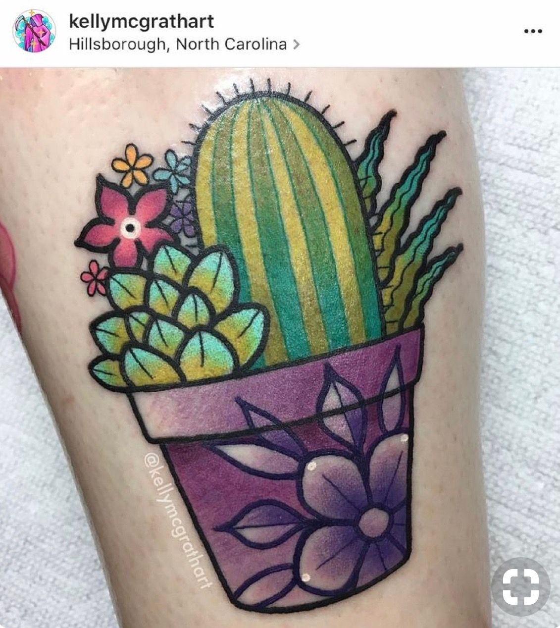 Small Simple Cactus Tattoo Designs (152)