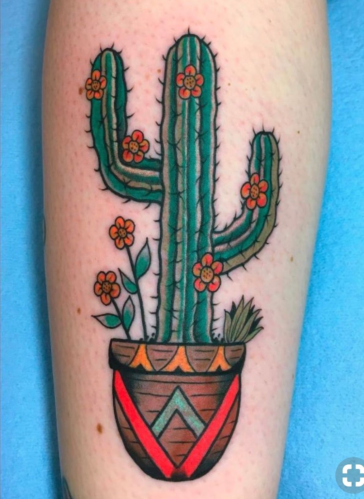Small Simple Cactus Tattoo Designs (173)