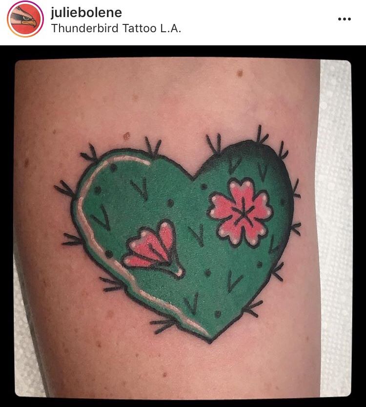 Small Simple Cactus Tattoo Designs (180)