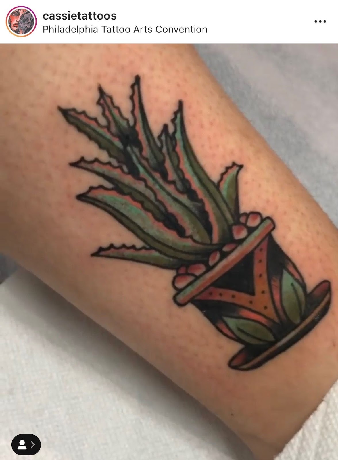 Small Simple Cactus Tattoo Designs (2)