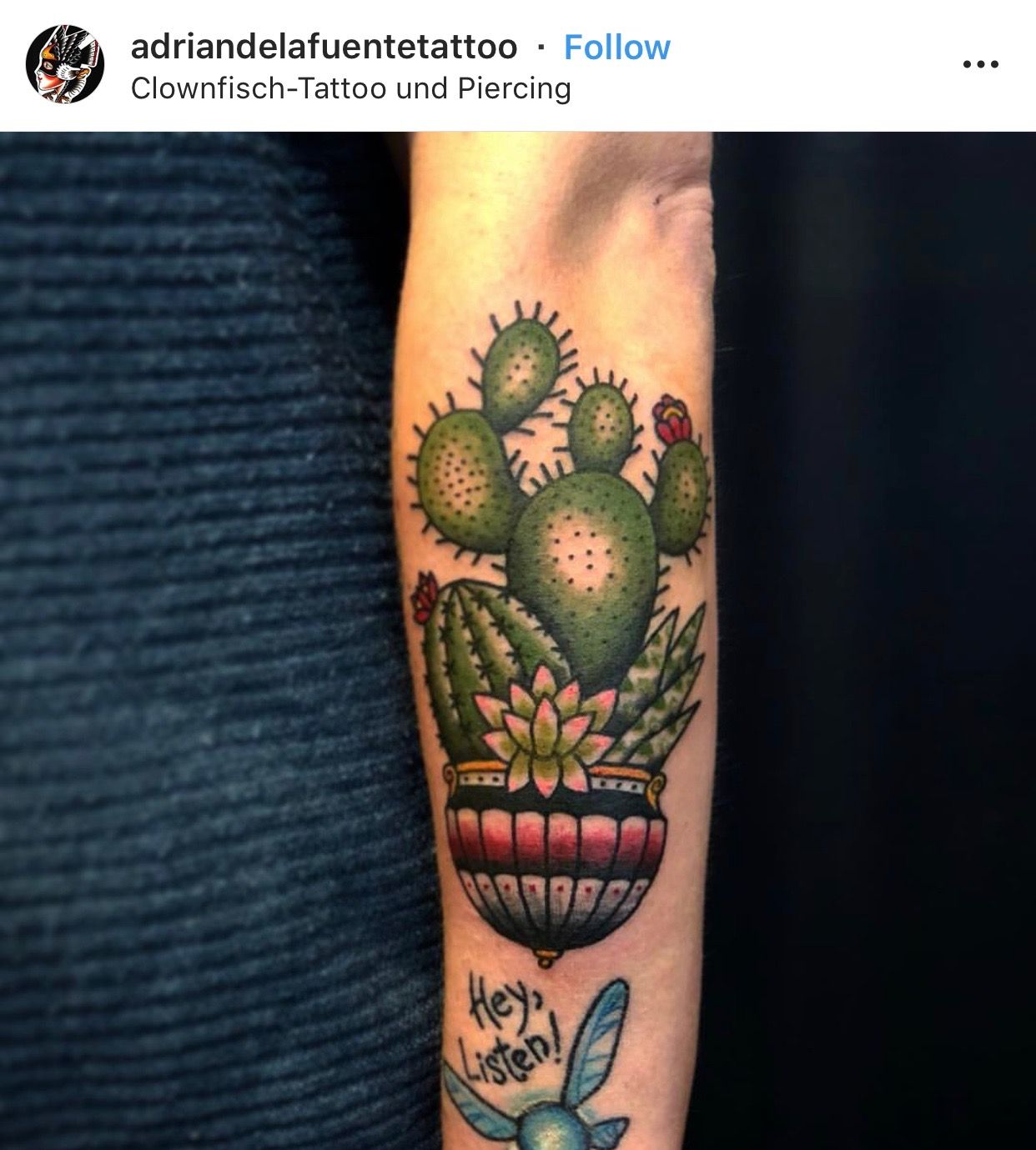 Small Simple Cactus Tattoo Designs (200)